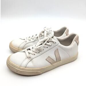 VEJA Esplar Women's Leather Low Top Trainer Sneaker Shoes Size US5 EU36
